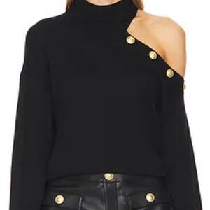 L'AGENCE Brixie Off-Shoulder Sweater